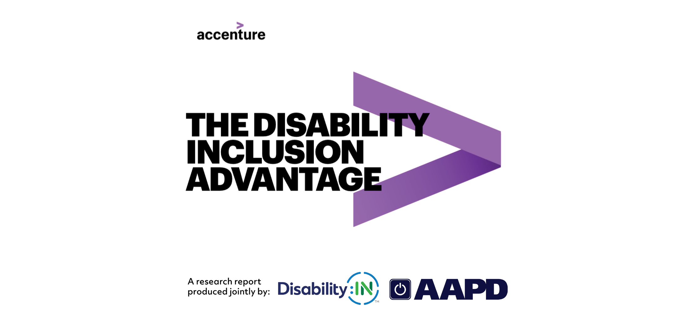 The Disability Inclusion Advantage. A research report produced jointly by: Disability:IN & AAPD