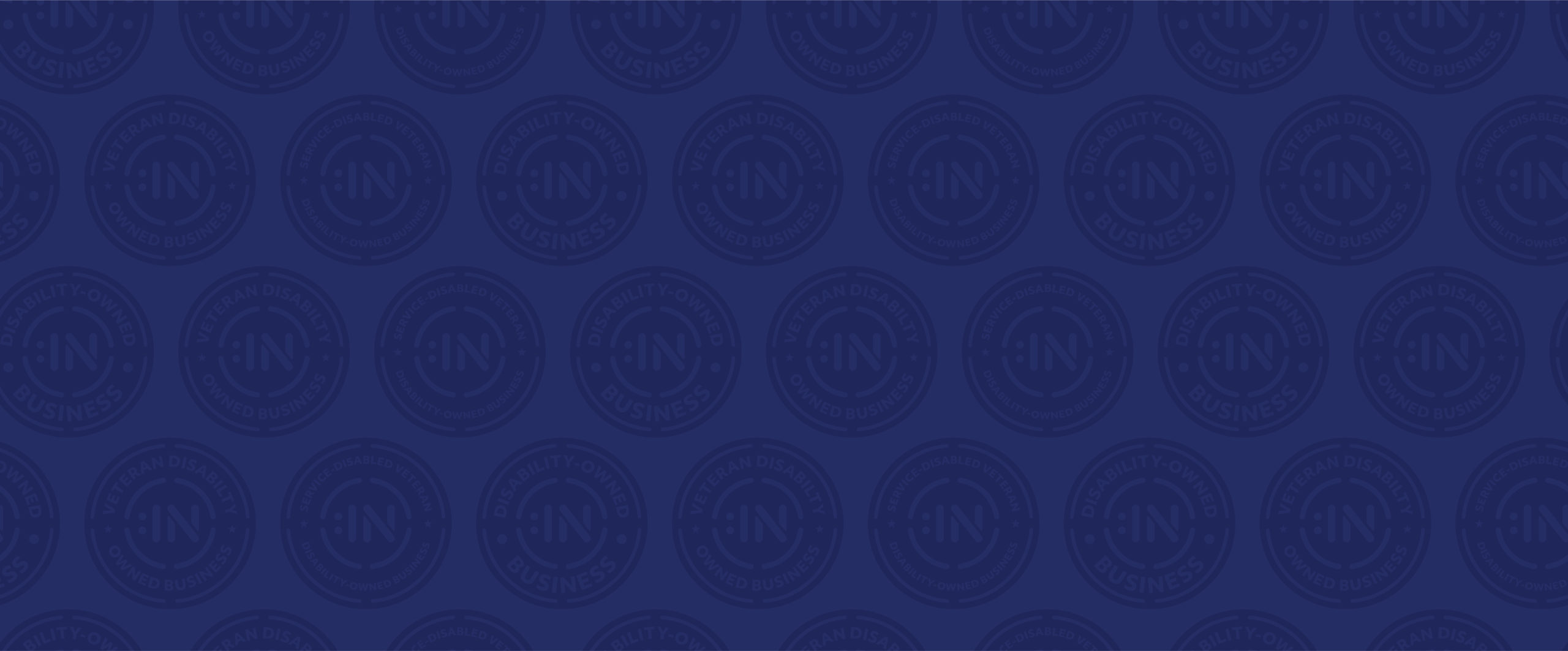 Patterned repeated DOBE logos in a navy blue background