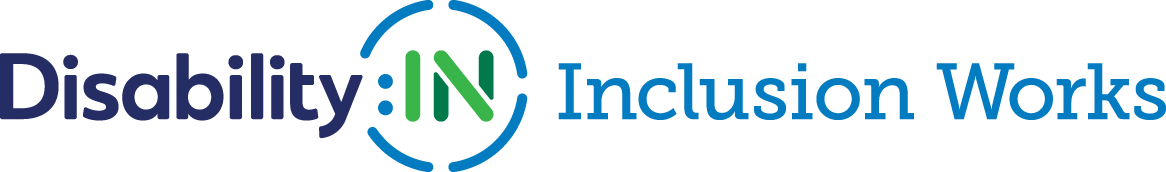 DIsability:IN Inclusion Works logo