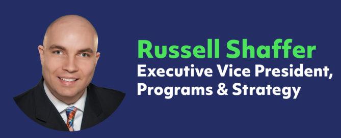 Russell Shaffer joins Disability:IN as Executive Vice President, Programs & Strategy.