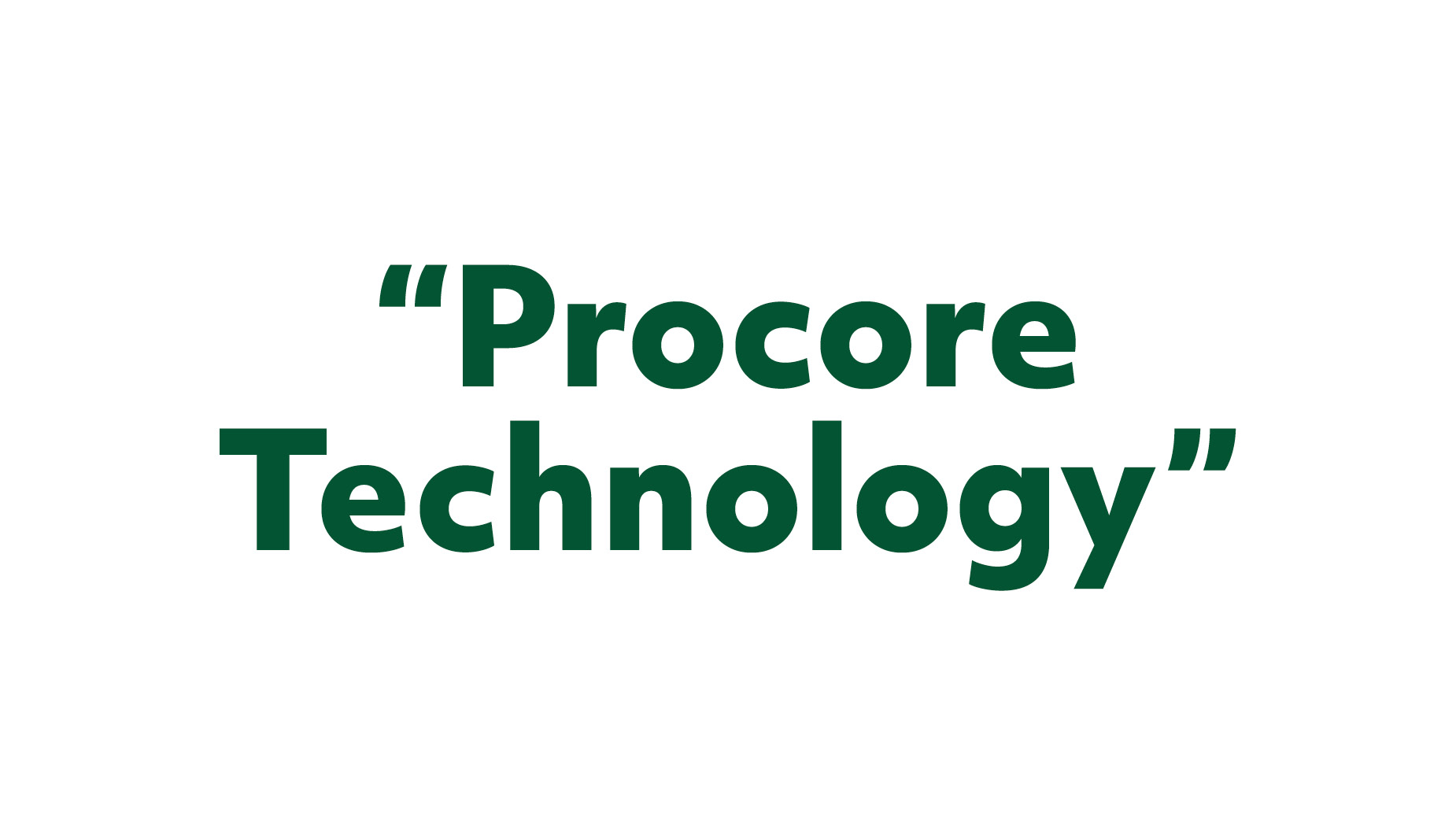 Procore Technology