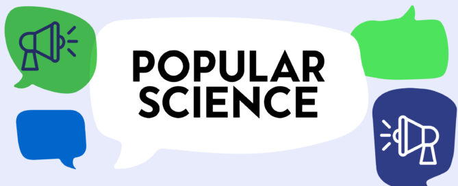 Popular Science logo against speech bubbles and megaphone icons.