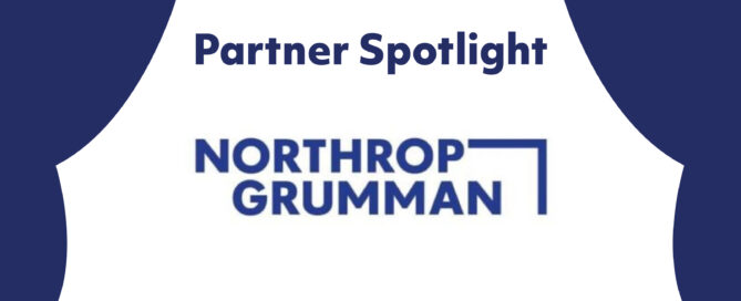 Partner Spotlight on Northrop Grumman. Navy curtains design.