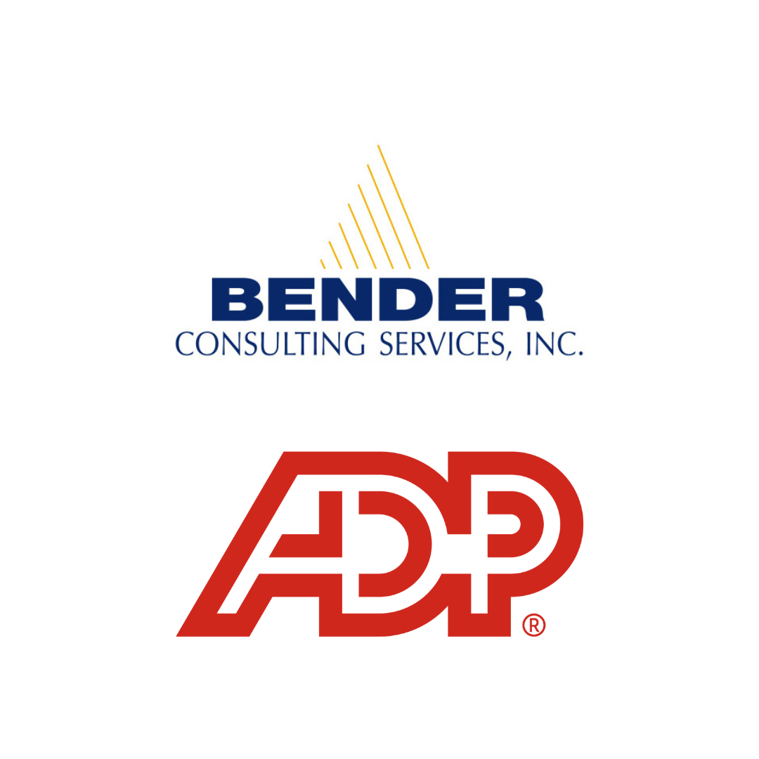 Bender Consulting Services Inc and ADP Logos